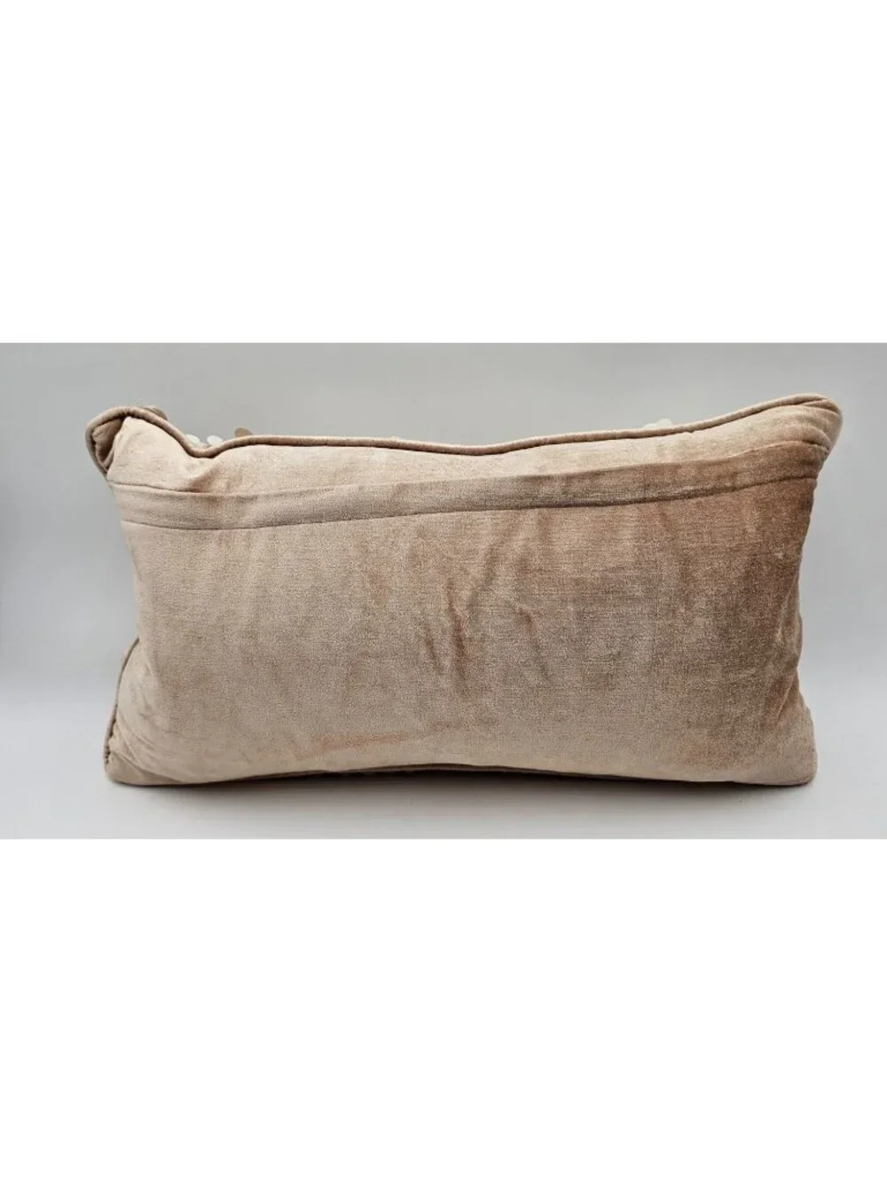 Capiz Shell Embellished Rectangular Throw Pillow 20